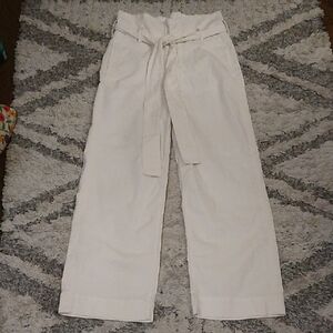 MOTHER Cream Greaser Ankle Pant